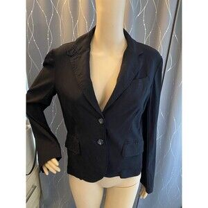 Rampage Black Two Button Stretch Suit Jacket / Blazer Junior Size M